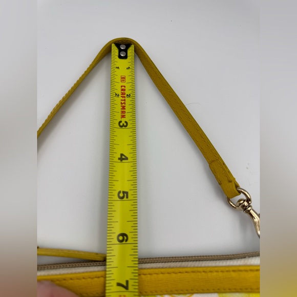 Dooney & Bourke Yellow Limone Wristlet - Picture 10 of 10